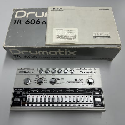 Roland TR-606 Drumatix 1980s - original box, original manual, individual outputs