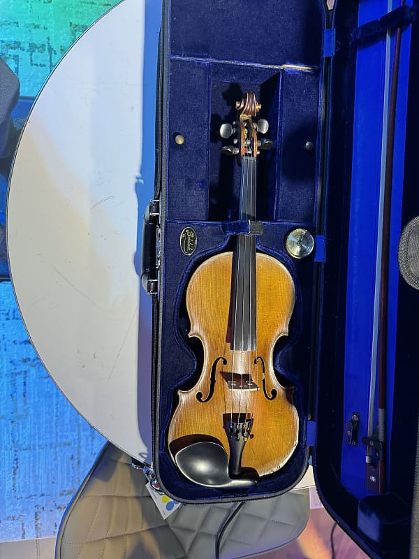 NEW ARRIVALe7927　Nicolaus Amatus Fecit in Cremona 1651　バイオリン　弦器　弓　ハードケース　ソフトケース　未整備品 バイオリン