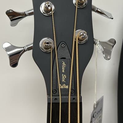 Warwick RockBass Alien Standard 4 String Left Handed Fretless w/Lines Acoustic Electric Bass - Natural image 5