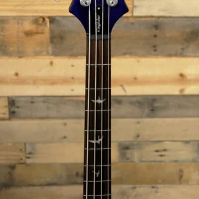 PRS Kingfisher 4-String Bass Faded Blue Wrap Around Burst w/ Gigbag image 6