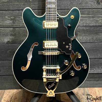 Guild Starfire VI DC Semi-hollowbody Electric Guitar - Kingswood Green for sale