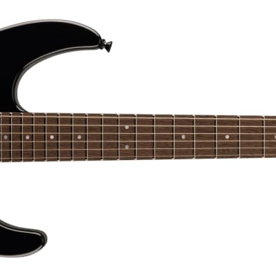 Charvel MJ DK24 HSH 2PT W Mahogany - Black image 2