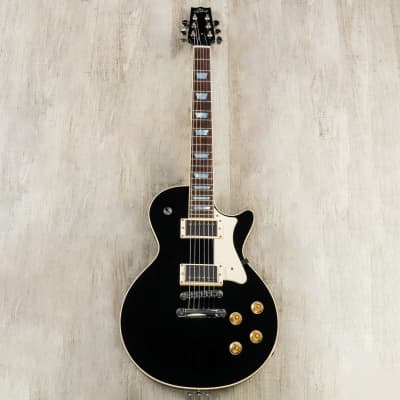 Heritage Standard H-150 Solid Electric Guitar with Case, Ebony (B-STOCK)