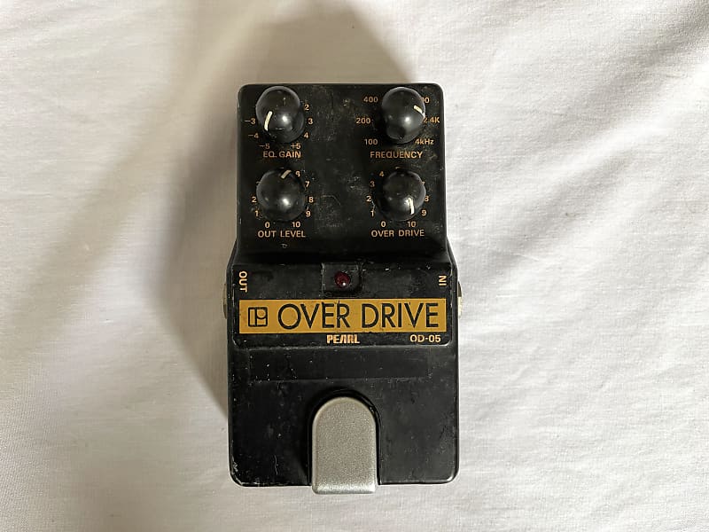 Pearl OD-05 Overdrive mid-90's - Black image 1
