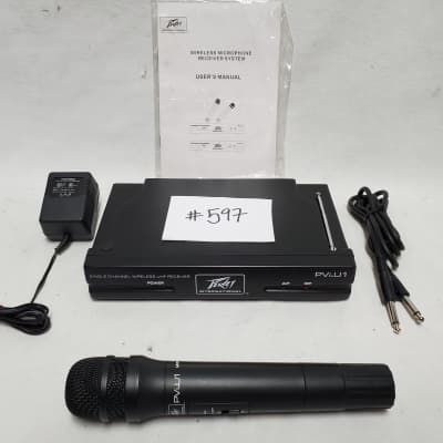 Peavey PVi U1 Wireless Handheld Microphone System #597 - Frequency 483.050 MHZ Excellent Used Cond - image 13