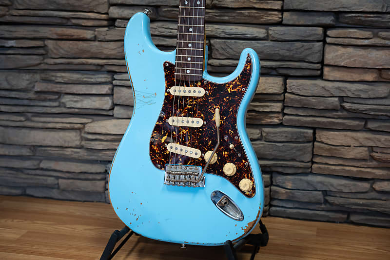 Sawtooth ES Relic in Aero Blue (Very Good) *Free Shipping* | Reverb