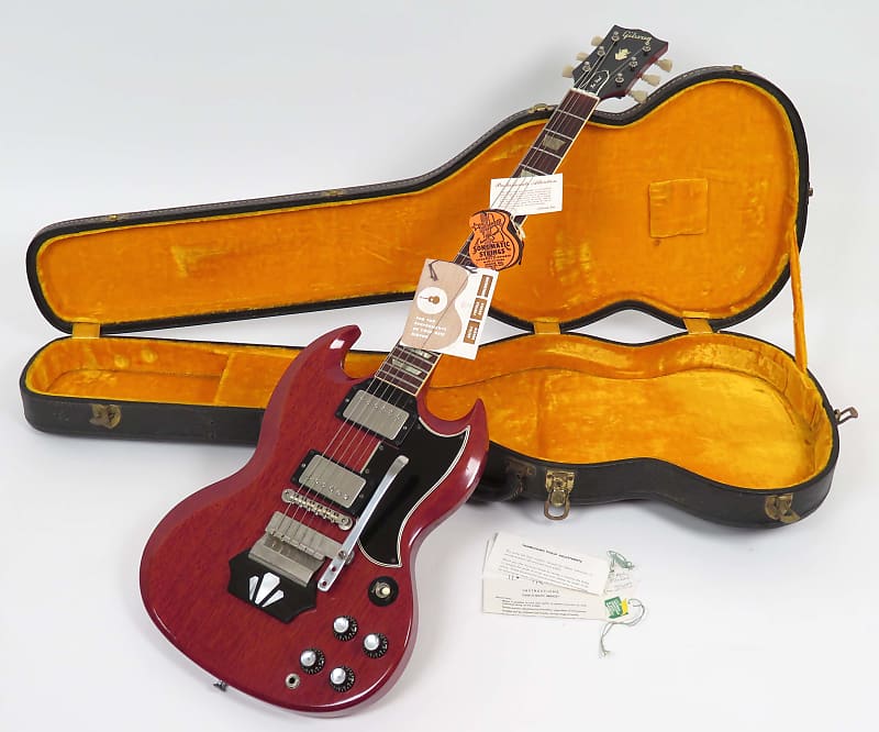 Gibson Les Paul (SG) Standard with Ebony Block Vibrola 1962 - 1963 image 1