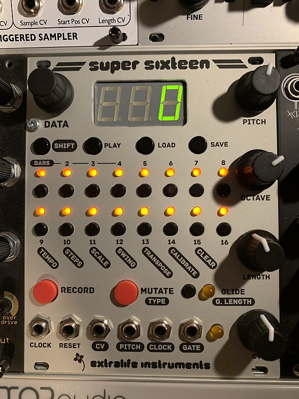 Extralife Instruments Super Sixteen Eurorack Sequencer -- Free shipping to CONUS! image 1