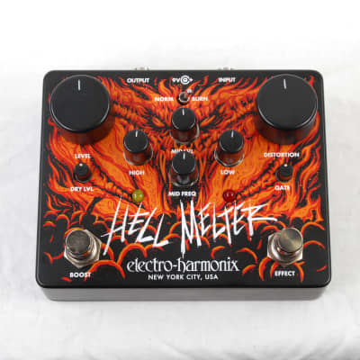 EHX Electro Harmonix Hell Melter Distortion Effects Pedal, Brand ...
