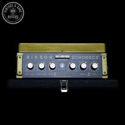 (Video) *Serviced* c.1966 Binson Echorec 2 Model T7E | Vintage Analog Echo Delay Decay Swell Repeat Reverb Unit | Gold Mod T7E Made in Italy image 1