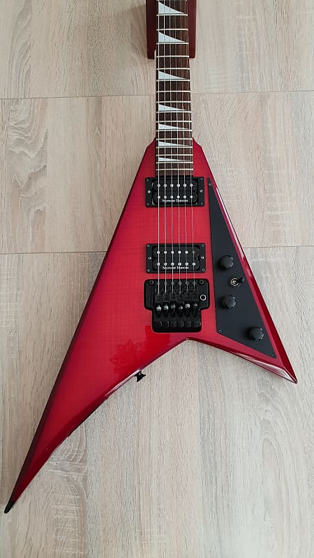 Jackson Rr3 Randy Rhoads Trans Red 2006 Made In Japan Reverb Uk 