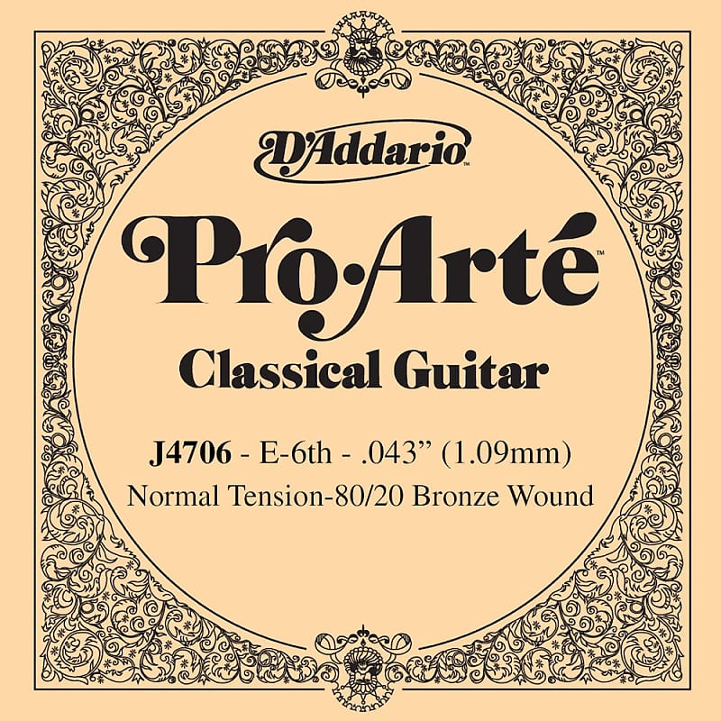 Cordes guitare Classique D'addario ProArté