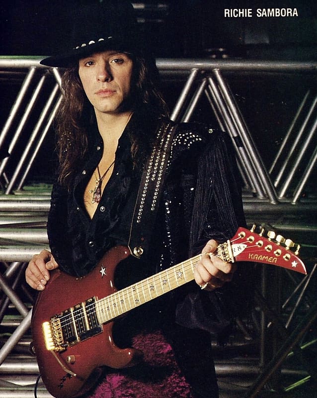KRAMER Jersey Star Bon Jovi リッチーサンボラ Sambora Information