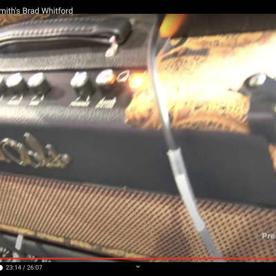 PRS Brad Whitford's Aerosmith Global Warming Tour, HX/DA 100 Watt Amp Authenticated (#171) 2010s Paisley image 4
