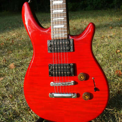 Made in USA Peavey Impact Torino I  Trans Red hardshell case included image 2