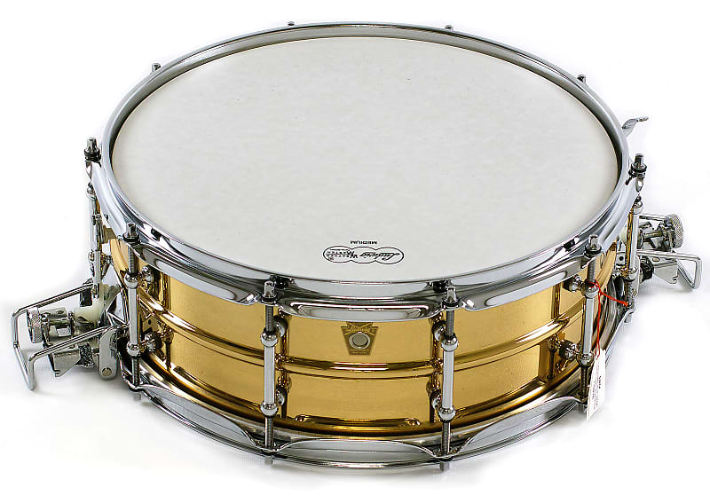 Ludwig LB554T Bronze Super-Sensitive 5x14" Snare Drum with Tube Lugs 1999 - 2016 image 2