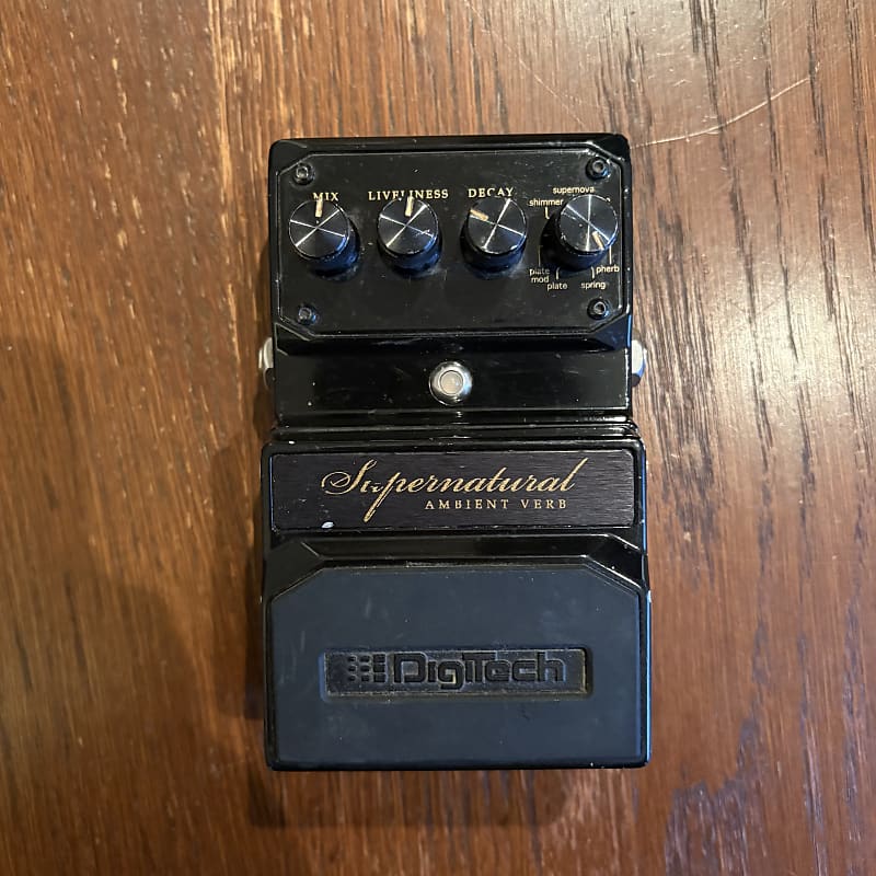 DigiTech Supernatural Stereo Ambient Reverb Pedal | Reverb