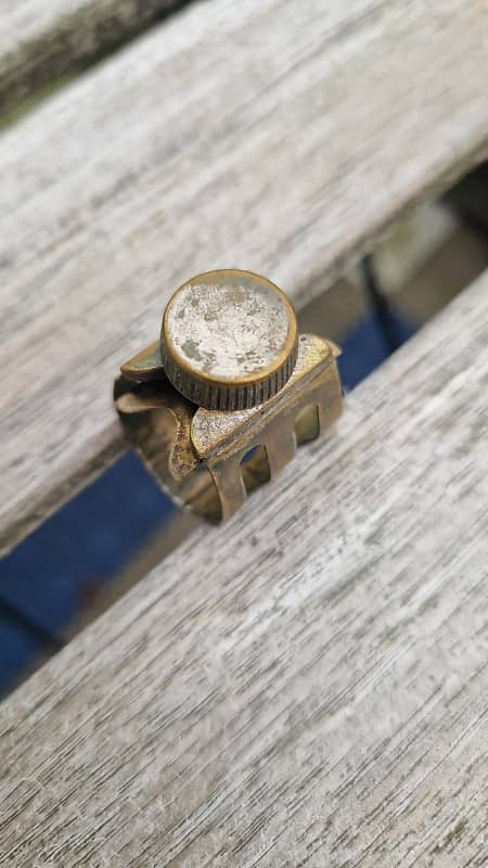 Otto Link vintage NY tone master tenor saxophone ligature image 1