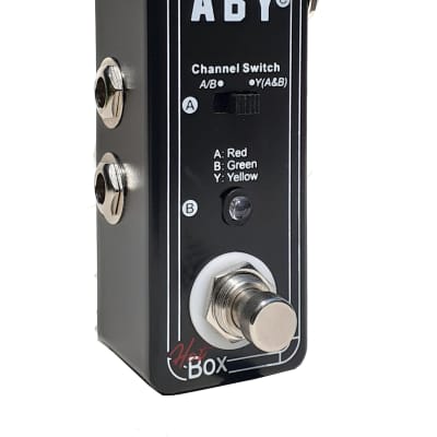 Hot Box ABY-330 Micro A-B-Y channel switch pedal image 1