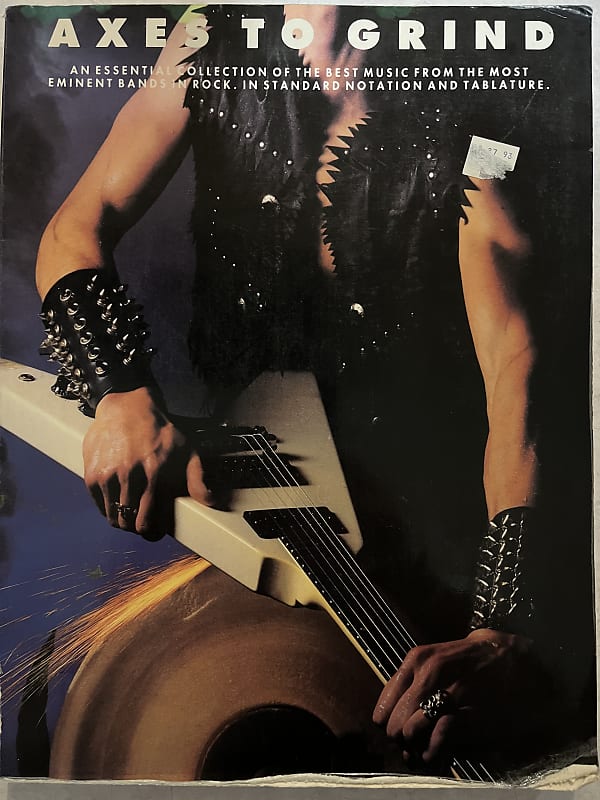 Axes to Grind - Guitar Tab / Tablature Book Rainbow Great White Deep Purple image 1