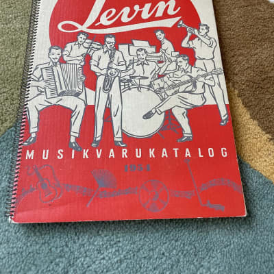 Levin Music gear catalogue 1954 image 1