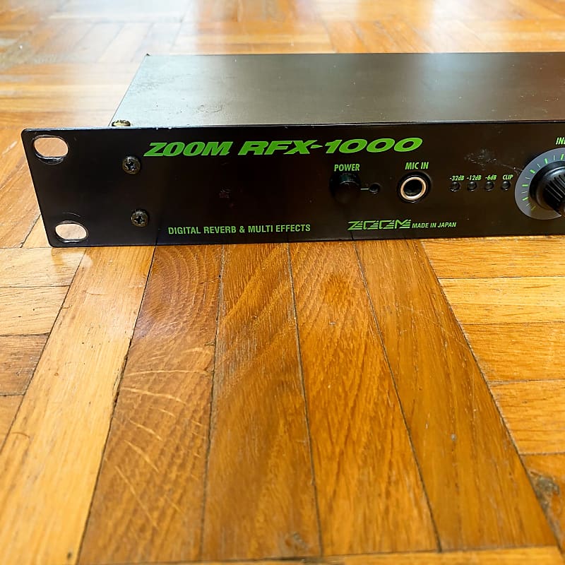 Zoom RFX1000 Digital Reverb Multi Effects & Vocoder with Reverb