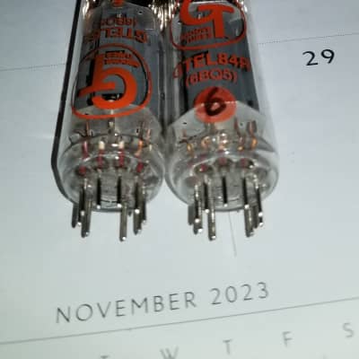 Groove Tube GT-EL34-MQ-M- Matched Power Tubes