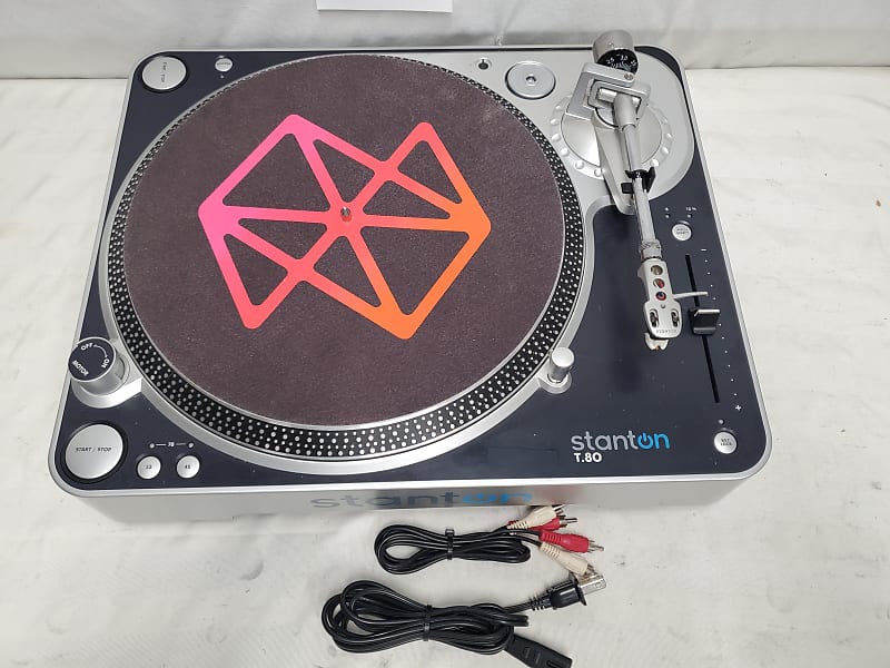 STANTON T-80 DIRECT DRIVE TURNTABLE WITH CARTRIDGE #23