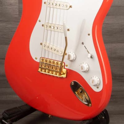 USED - Fender Custom Shop '56 NOS Fiesta red stratocaster s#R88311 image 3