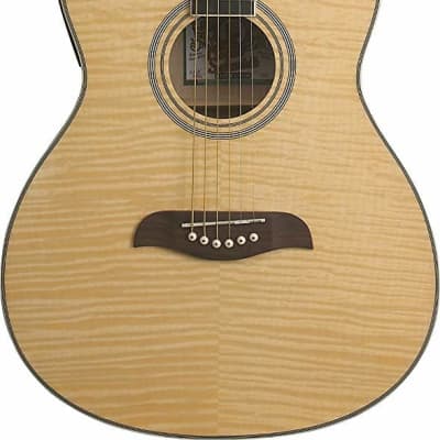 Oscar Schmidt OACEFN Auditorium Florentine Cutaway Mahogany Neck 6-String Acoustic-Electric Guitar for sale