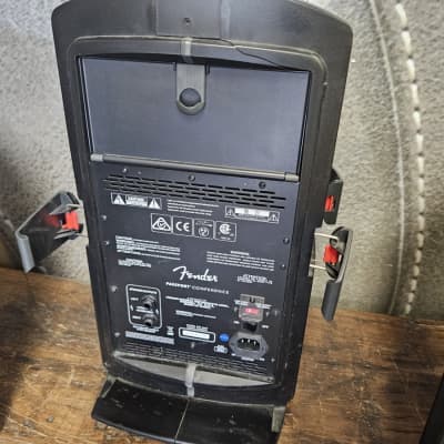 Fender Passport Conference Portable 4-Channel PA System 2010s - Black image 4