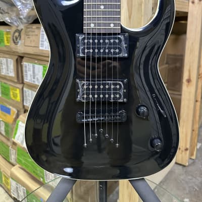 Dean Custom 750X 7-String Electric Guitar Regular Classic Black 