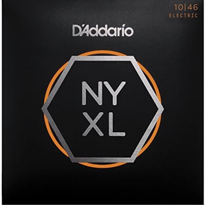 D'Addario NYXL1046 Nickel Plated Electric Guitar Strings, Light image 5