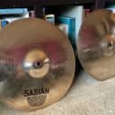 Sabian 14" Rock Hi-Hat Cymbals (Pair) 1990s