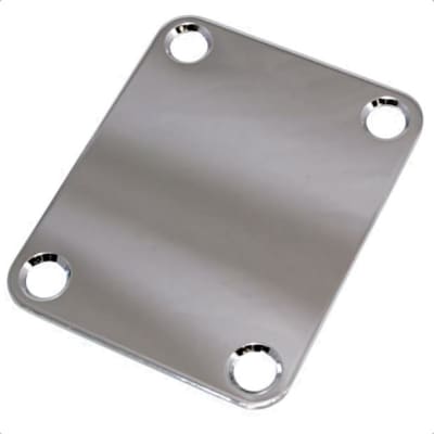 Neck Mounting Plate for Guitar & Bass-Nickel