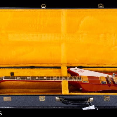 Gibson Custom Shop 1963 Firebird V w/ Maestro Vibrola Murphy Lab Light Aged Cardinal Red (143) image 7