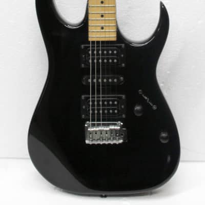 1993 Ibanez EX 170 Korean Black Electric Guitar image 2