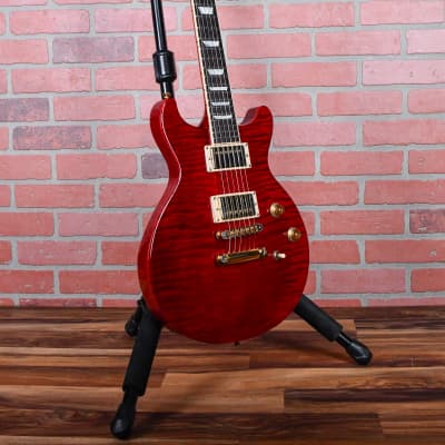 Gibson Les Paul DC Standard Flame Maple Top Transparent Cherry 2005 w/OHSC (SWD MJ Pickups) image 3