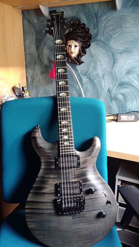 Caparison Angelus TR 日本製 ハードケース付 共和商会 キャパリソン アンジェラス 生産終了モデル｜楽器、器材