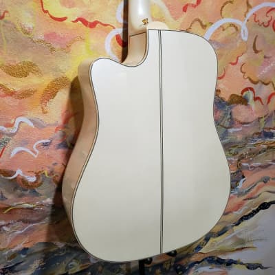 Takamine GD37CE PW G-Series 6-String Dreadnought Acoustic/Electric Guitar Gloss Pearl White w/ Takamine Gig Bag image 12