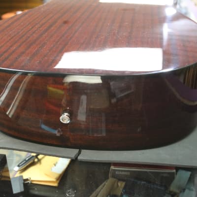 Fender CD-60SCE All-Mahogany Wine Red image 9