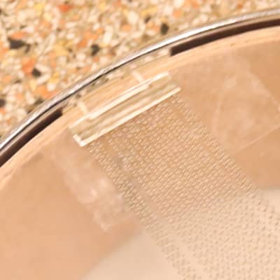 Stewart 5.5x14" Snare Drum Red Sparkle Vintage 1970's MIJ image 12
