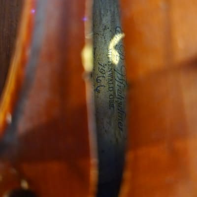 Pfretzschner Mittenwald OBB Violin 1960s image 2