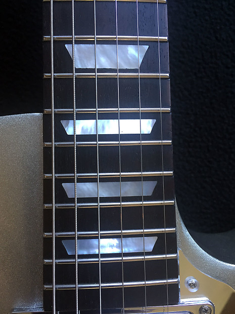 Gibson Les Paul 2015 Silver Pearl with Stainless Steel frets Reverb