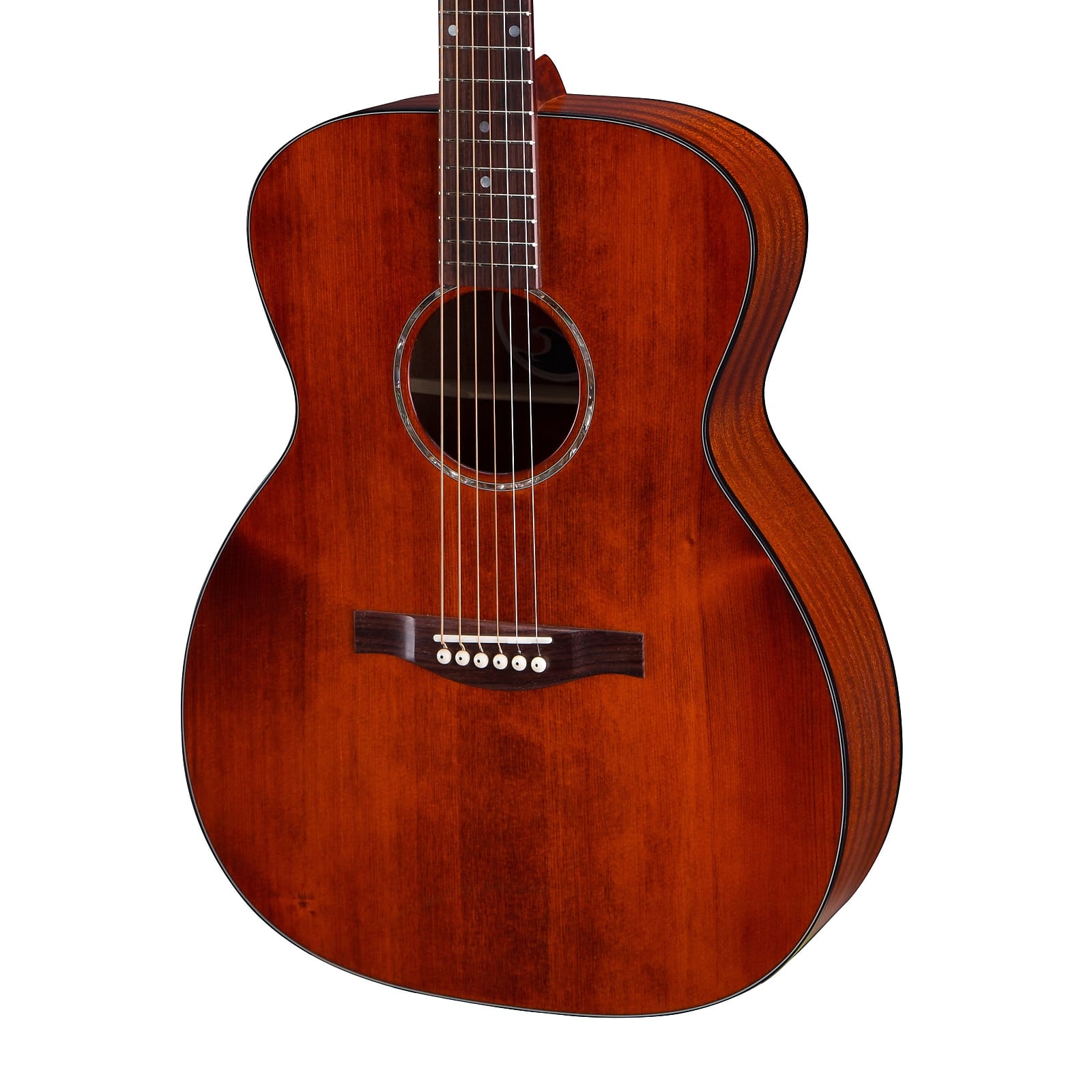 Eastman PCH1-OM-CLA Solid Top Orchestra Model Acoustic Guitar Classic Stain