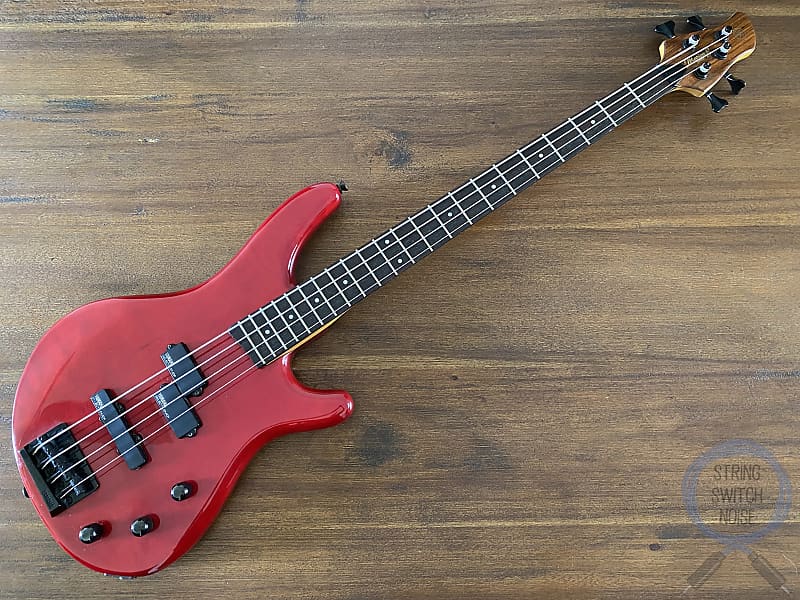 Yamaha Motion B Bass, MB65, Red, EMG Select, MIJ, 1993