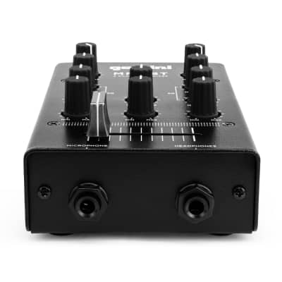 Gemini MM1BT Analog DJ Mixer with Bluetooth - Black image 4