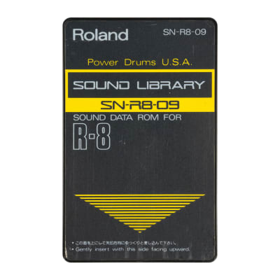 Roland SN-R8-09 Power Drums USA ROM Card for R-8