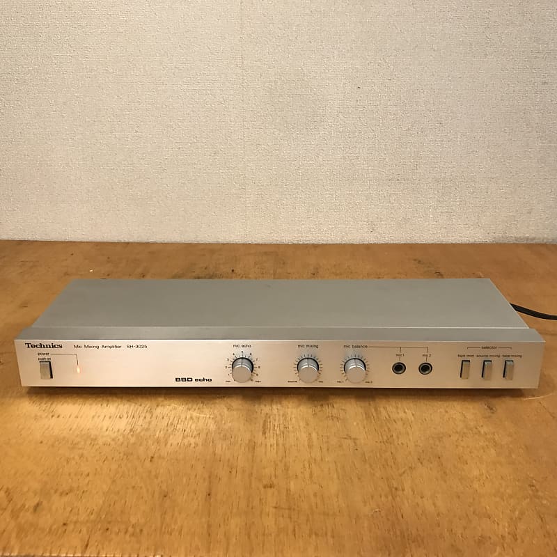 専用】Technics SH-3025 マイクミキシングアンプ エコー - メルカリ