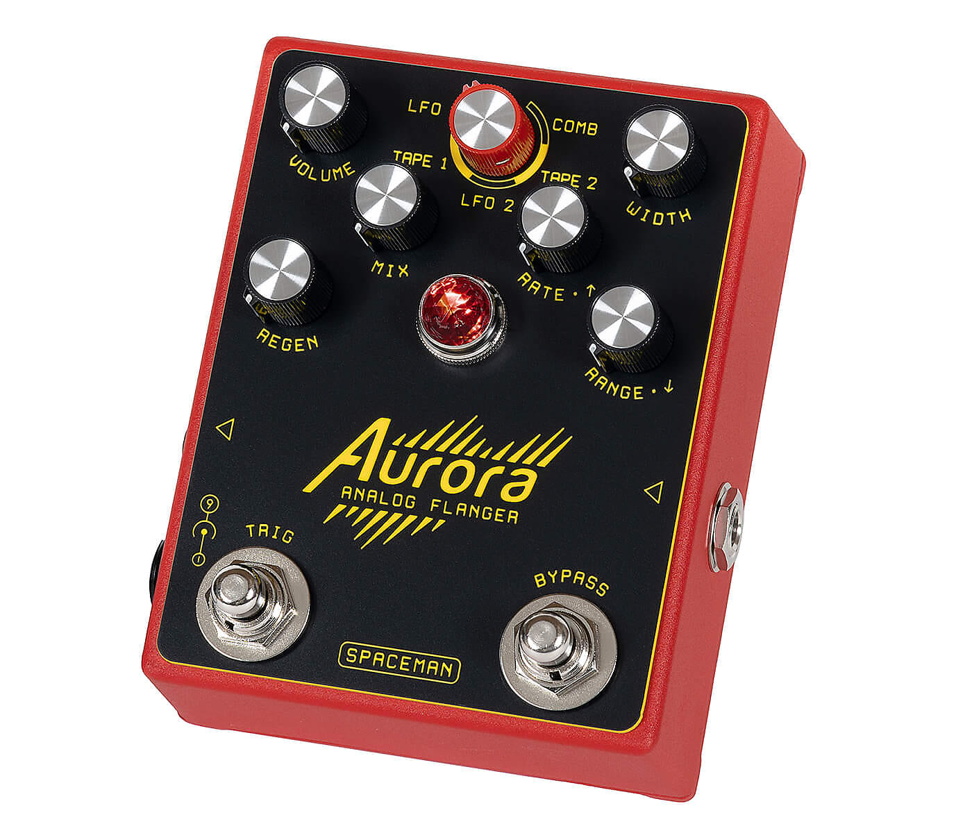 Spaceman Aurora Standard /// RED Flanger Effects Pedal